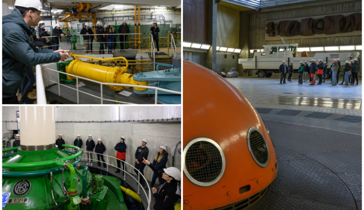 O prohlídky dalešické elektrárny byl obrovský zájem. Lidé byli úžasní, říká průvodkyně