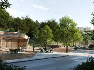 VIZUALIZACE: Akátky ožijí. Nová podoba lesoparku láká na sport, odpočinek i setkávání