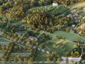 VIZUALIZACE: Akátky ožijí. Nová podoba lesoparku láká na sport, odpočinek i setkávání