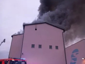 Foto z místa požáru