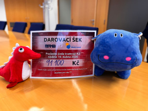 Brňané se rozloučili s ikonickými šalinami, pro charitu přitom vybrali desítky tisíc