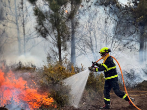 Jihomoravští hasiči pomůžou s lesními požáry v zahraničí, obstáli v Portugalsku