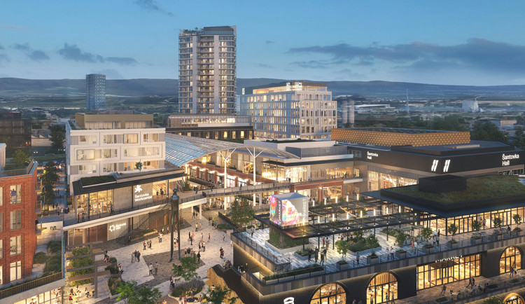 Stavební uzávěra projekt Šantovka Tower v Olomouci neomezí, radní ji neodsouhlasili