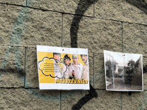 Most v Brně nese jméno Adama Bernaua. Fanoušci Návštěvníků slavili s amarouny