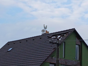 Poničená škola a zatopené domy. Prušánečtí sčítají škody po středeční bouřce
