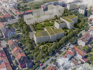 Více prostoru, modernější zázemí. V Židenicích rostou nové budovy domova pro seniory