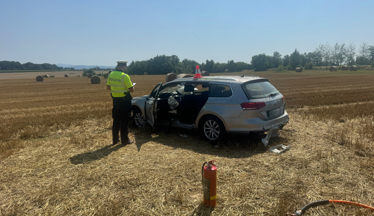 Kolaps za volantem skončil nehodou. V Ostravě-Dubině se zranilo pět lidí