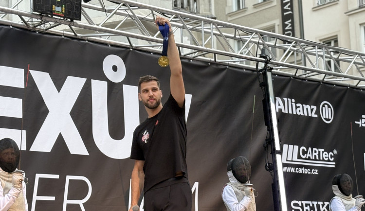 Centrum Brna ovládli šermíři. Jsem jako Kung Fu Panda, řekl čerstvý mistr světa