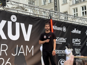 Centrum Brna ovládli šermíři. Jsem jako Kung Fu Panda, řekl čerstvý mistr světa