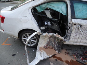 Nehoda v centru Brna