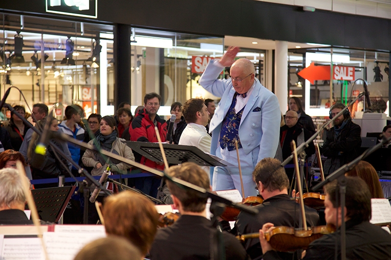 Filharmonie Brno v nákupním centru Olympia, foto: Brněnská Drbna, Miroslav Toman