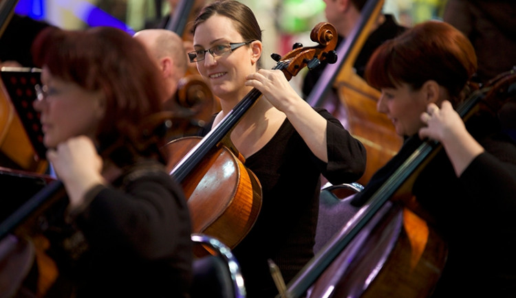 Filharmonie Brno v nákupním centru Olympia, foto: Brněnská Drbna, Miroslav Toman
