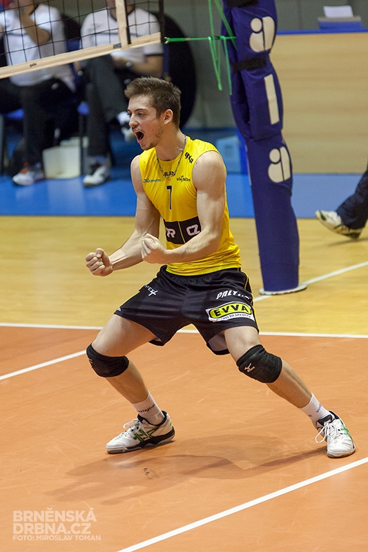 Volejbal Brno vs. VK Jihostroj České Budějovice, foto: Brněnská Drbna, Miroslav Toman