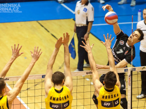 Volejbal Brno vs. VK Jihostroj České Budějovice, foto: Brněnská Drbna, Miroslav Toman