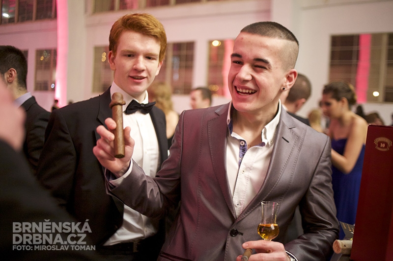 Kostarické doutníky na Tradičním plesu, foto: Brněnská Drnba, Miroslav Toman