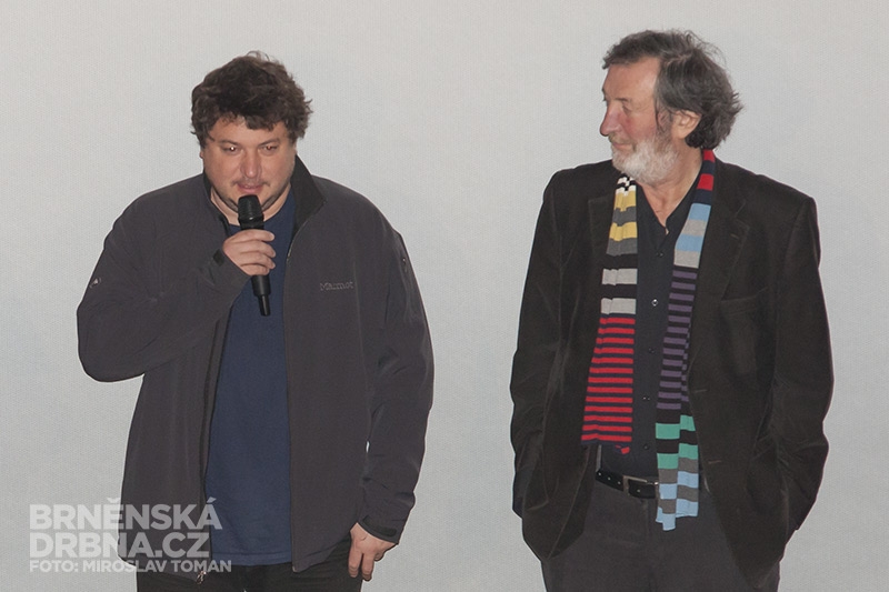 Režisér Robert sedláček a autor scénáře a herec v hlavní roli Bolek Polívka, foto: Brněnská Drbna