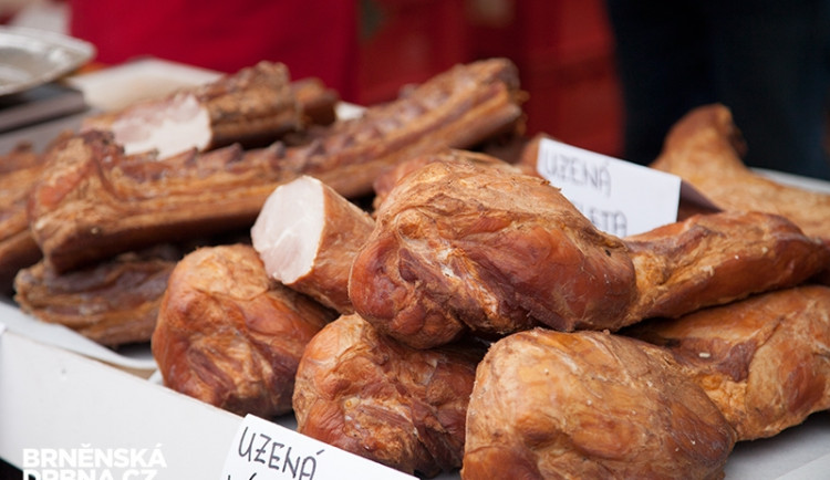 Slavnosti moravského uzeného na hradě Veveří, foto: Brněnská Drbna