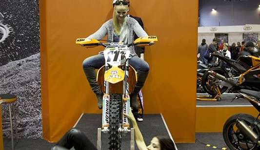 Odhalení nového motocyklu Karla Abrahama pro MotoGP, foto: Brněnská Drbna, David Zouhar