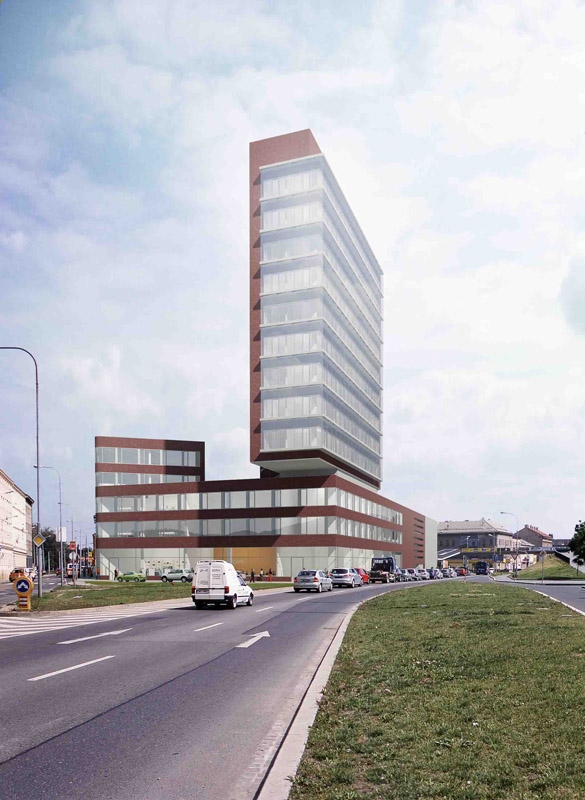 Multifunkční dům Dorn, vizualizace: Atelier RAW