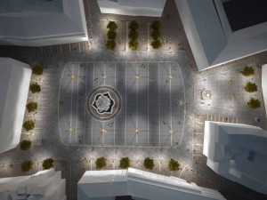 Vizualizace rekonstrukce Zelného trhu v Brně, vizualizace: Atelier RAW