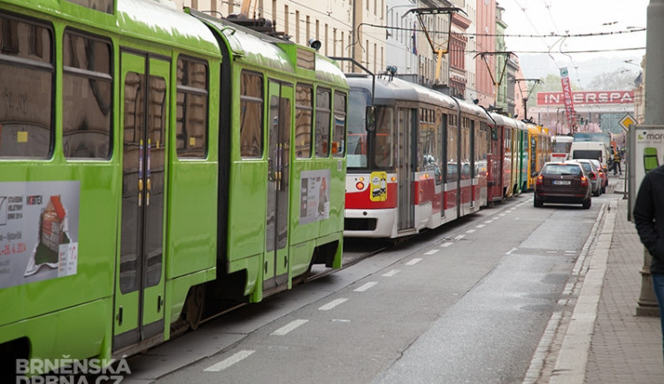 Ranní nehoda na Cejlu - muž se střetnul s tramvají, foto: Brněnská Drbna, Miroslav Toman
