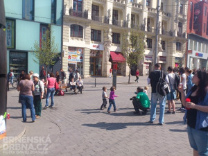 Z bublin měly největší radost děti, foto: Brněnská Drbna, David Zouhar