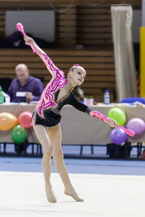 Brněnské moderní gymnastky vyhrály South Moravia Cup, foto: Brněnská Drbna, Miroslav Toman