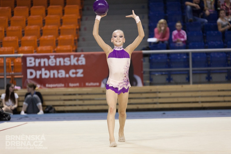 Brněnské moderní gymnastky vyhrály South Moravia Cup, foto: Brněnská Drbna, Miroslav Toman