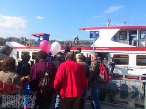 Lidé měli o plavbu lodí zájem, foto: Brněnská Drbna, David Zouhar