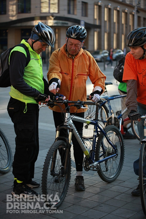Udělejme z Brna Amsterdam, vyzvali cyklisté, foto: Brněnská Drbna, Miroslav Toman