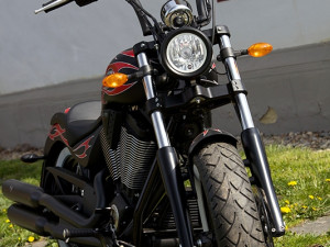 Motocykl značky Victory, foto: Brněnská Drbna, Miroslav Toman