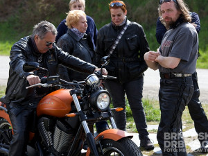 Zájemci se mohli na motocyklech svézt, foto: Brněnská Drbna, Miroslav Toman