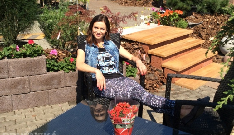 Hanka Kynychová si na výstavišti vybrala nové věci do zahrady, foto: Brněnská Drbna, David Zouhar