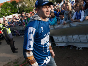 Tisíce fanoušků přivítaly trofej pro druhý tým extraligy, foto: Brněnská Drbna, Miroslav Toman