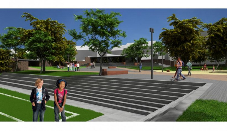 Zdevastovaný blok se změní v centrum a park pro sociálně slabé