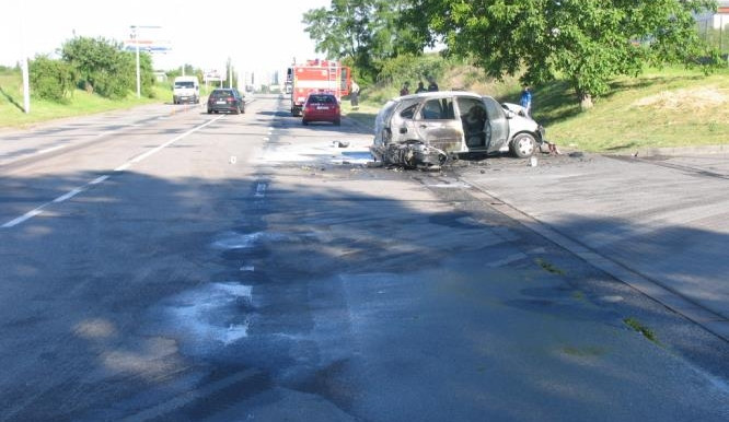 V Líšni zahynul po střetu s osobním autem motorkář