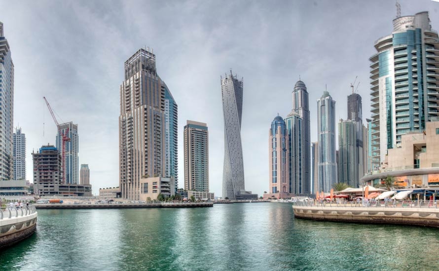 Cayan tower ve Spojených arabských emirátech, foto: Cayan.net