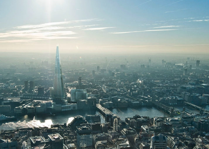 Londýnský The Shard, tedy "Střep" je nejlepší výškovou stavbou světa v roce 2013, foto: the-shard.com