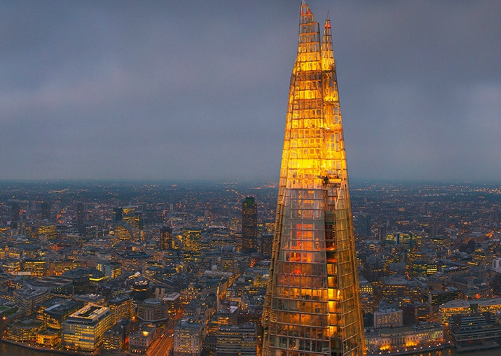 Londýnský The Shard, tedy "Střep" je nejlepší výškovou stavbou světa v roce 2013, foto: the-shard.com