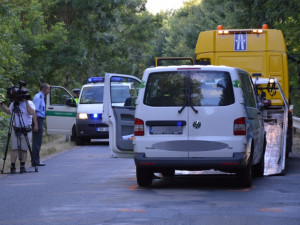 Tragická dopravní nehoda u Ivaně, foto: HZS JMK