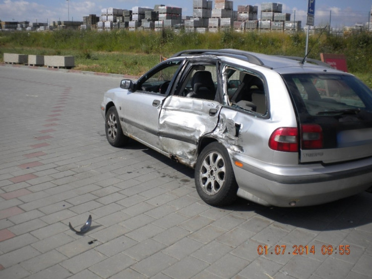 Tragická nehoda motorkáře a osobního automobilu na Vyškovsku, foto: HZS JMK
