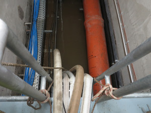 Přívalový déšť v Brně: stály tramvaje, škody hlásí knihovna, foto: HZS JMK