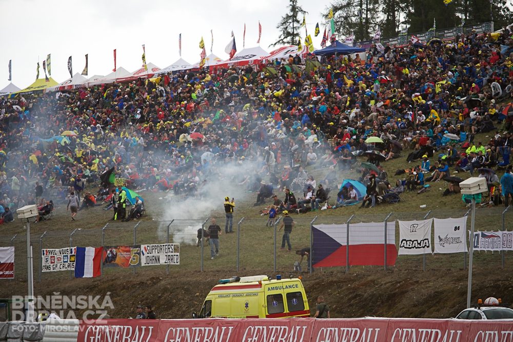 Atmosféra na tribuně C, foto: Brněnská Drbna, Miroslav Toman