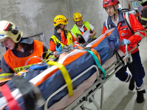 Cvičení v Královopolském tunelu, foto: HZS JMK