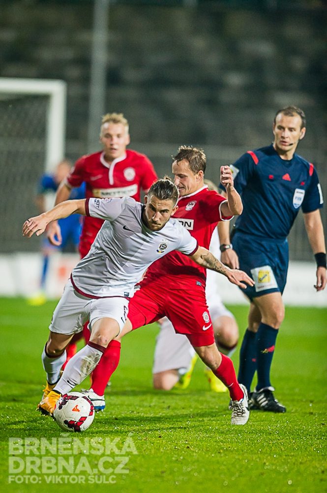 Zbrojovka doma podlehla "malé reprezentaci" z Letné, foto: Brněnská Drbna, Viktor Šulc - www.viktorio.net