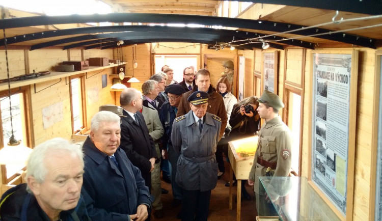 Legiovlak dorazil do Brna