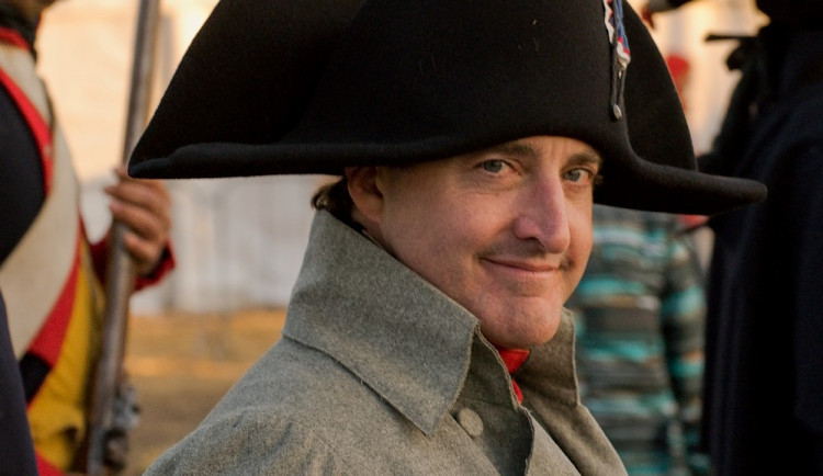 Ukázka z bitvy u Slavkova optikou Petra Olši