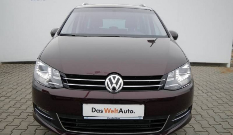 Volkswagen Sharan testovaný v brněnském Das Welt Auto