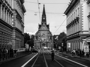 Husova ožila dešti navzdory, na Kmeny se stála fronta. Autor: Tomáš Hrivňák