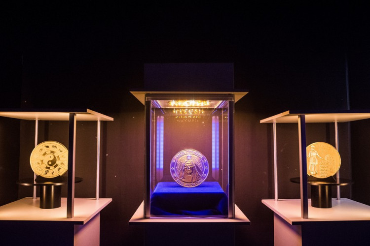 Brněnská mincovna slavnostně odhalila model největší mince světa, Autor: Tomáš Hrivňák